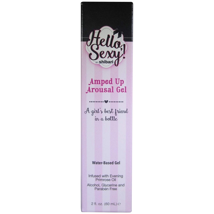 SHIBARI HELLO SEXY AMPED UP AROUSAL GEL 2OZ - FOR WOMEN - Click Image to Close