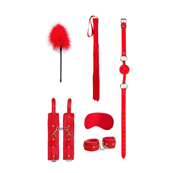 BEGINNERS BONDAGE KIT - RED - Click Image to Close