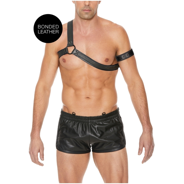 GLADIATOR HARNESS - ONE SIZE - BLACK - Click Image to Close