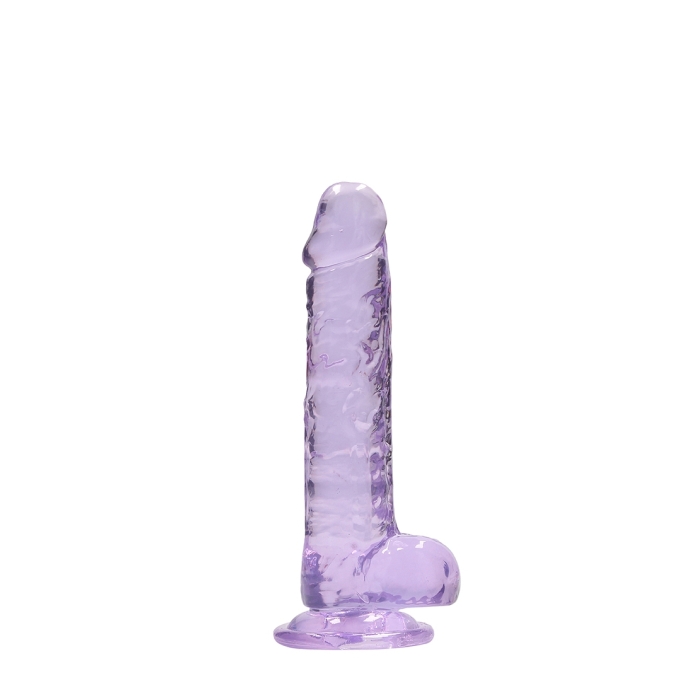 REALISTIC DILDO WITH BALLS 7IN / 17 CM - Click Image to Close