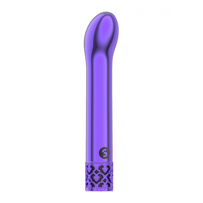 JEWEL - RECHARGEABLE ABS BULLET - PURPLE - Click Image to Close