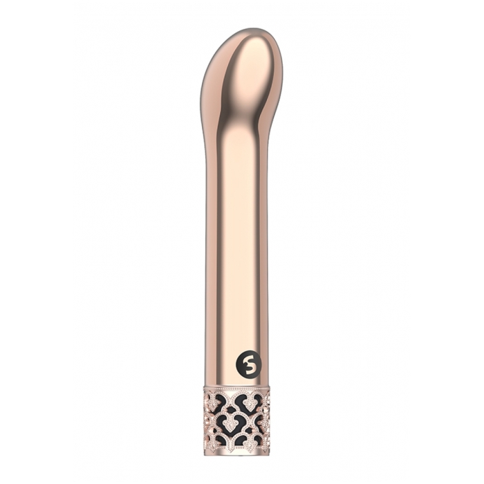 JEWEL - RECHARGEABLE ABS BULLET - ROSE GOLD - Click Image to Close