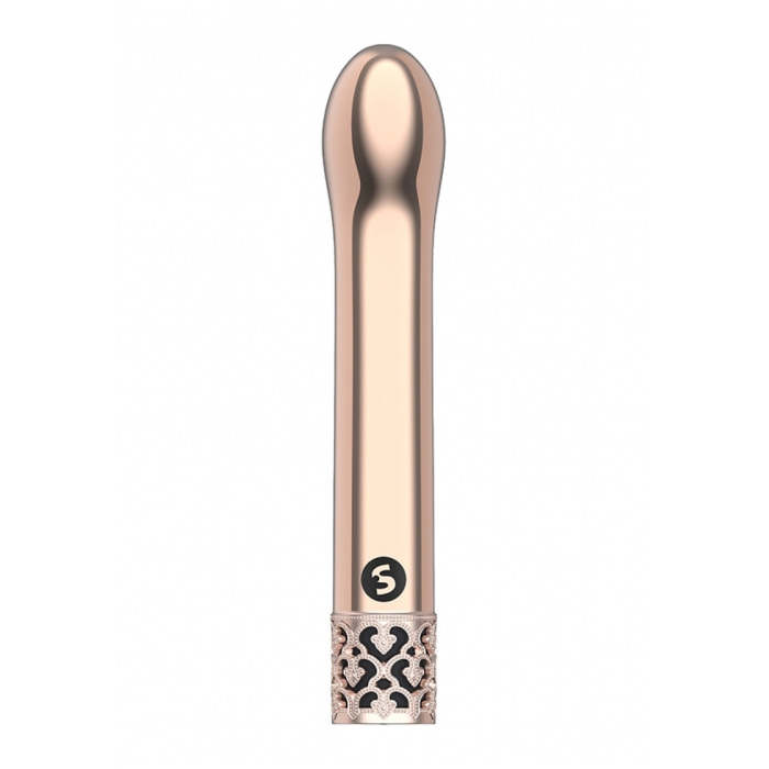 JEWEL - RECHARGEABLE ABS BULLET - ROSE GOLD - Click Image to Close