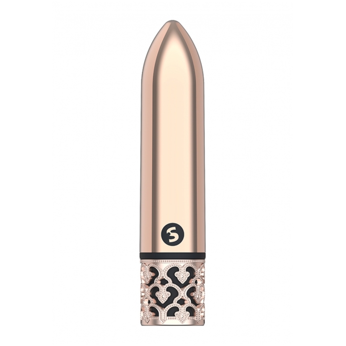 GLAMOUR - RECHARGEABLE ABS BULLET - ROSE GOLD - Click Image to Close