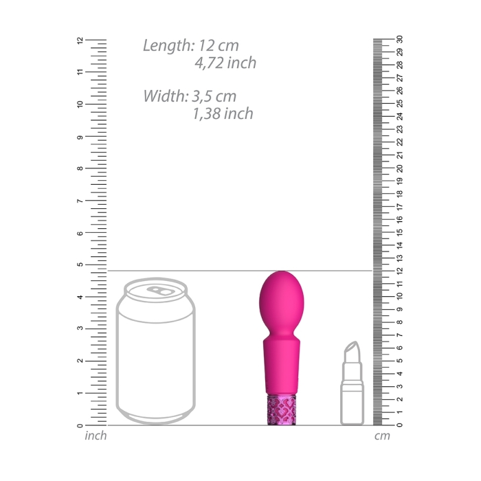 BRILLIANT - RECHARGEABLE SILICONE BULLET - PINK - Click Image to Close