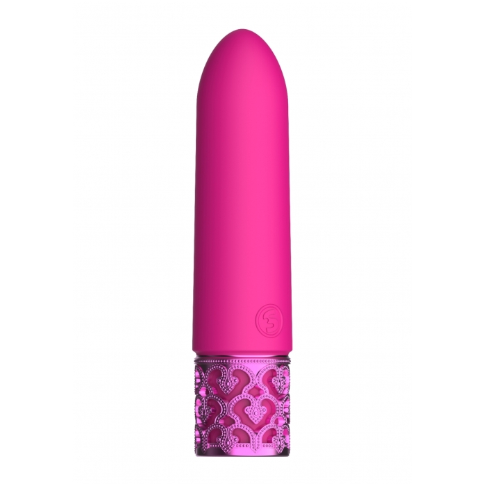 IMPERIAL - RECHARGEABLE SILICONE BULLET - PINK - Click Image to Close