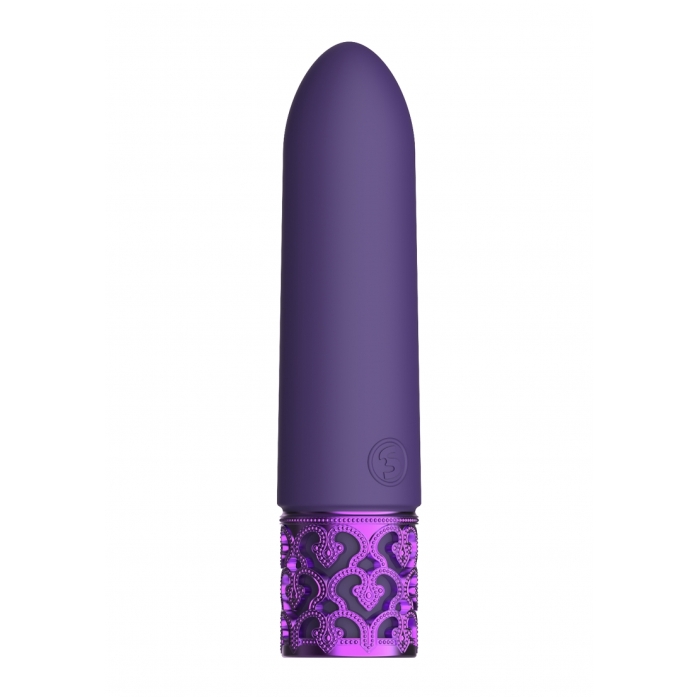 IMPERIAL - RECHARGEABLE SILICONE BULLET - PURPLE - Click Image to Close
