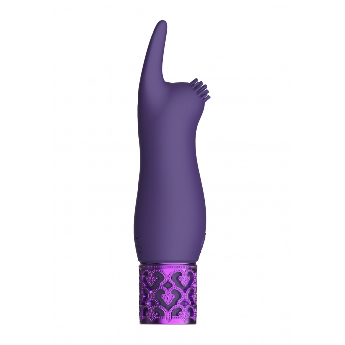 ELEGANCE - RECHARGEABLE SILICONE BULLET - PURPLE