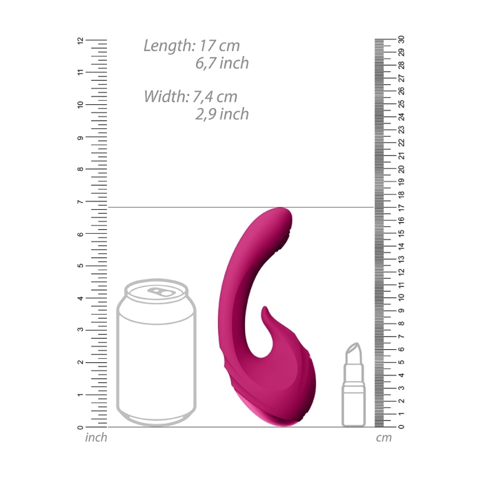 MIKI - PULSE WAVE & FLICKERING G-SPOT VIBRATOR - PINK - Click Image to Close