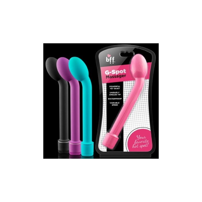 BFF CURVED G-SPOT MASSAGER-TEAL