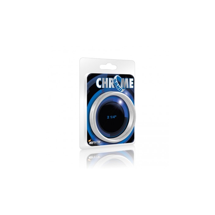 THICK CHROME COCK RING - 2.25IN (SI-95016)