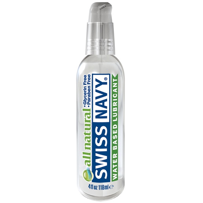 SWISS NAVY 4 OZ - ALL NATURAL LUBRICANT