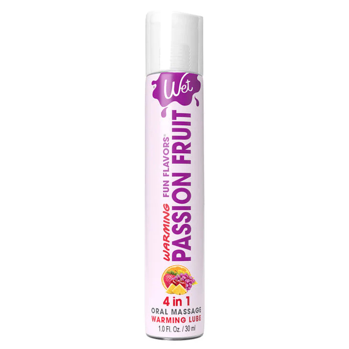 LUBE WARMING 4OZ PASSION FRUIT 4 IN 1