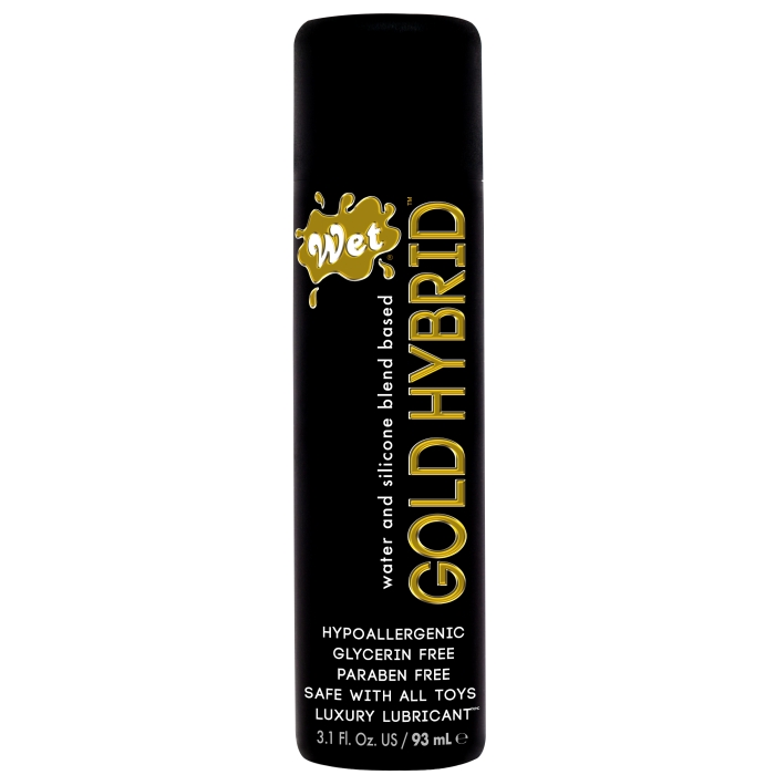 WET GOLD HYBRID 3.1OZ SILICONE WATER LUX COLLECTION
