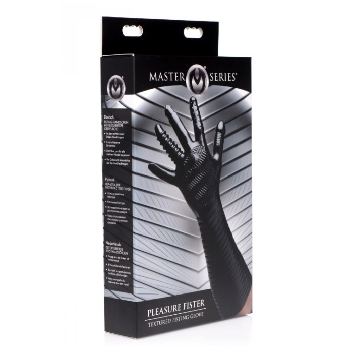 PLEASURE FISTER TEXTURED FISTING GLOVE - Click Image to Close