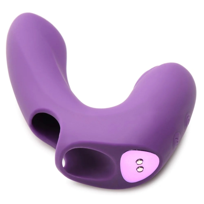 IN FINGER-PULSE SILICONE PULSING FINGER VIBE - Click Image to Close