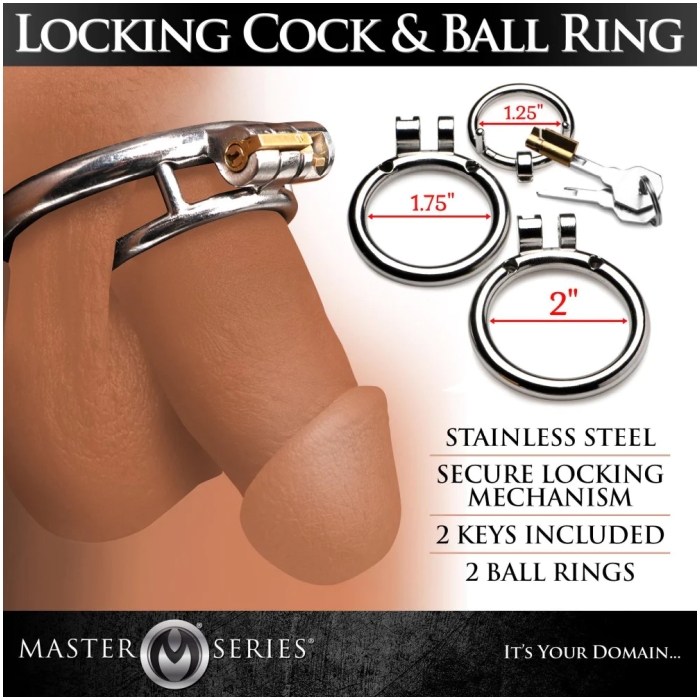 MS LOCKED COCK LOCKING & BALL RING - Click Image to Close