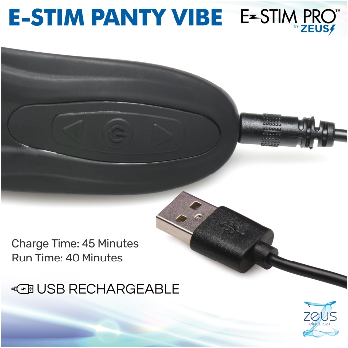 E-STIM PANTY VIBE W/ REMOTE CONTROL
