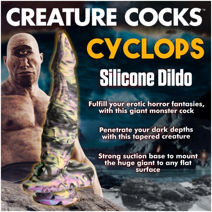 CC CYCLOPS MONSTER SILICONE DILDO